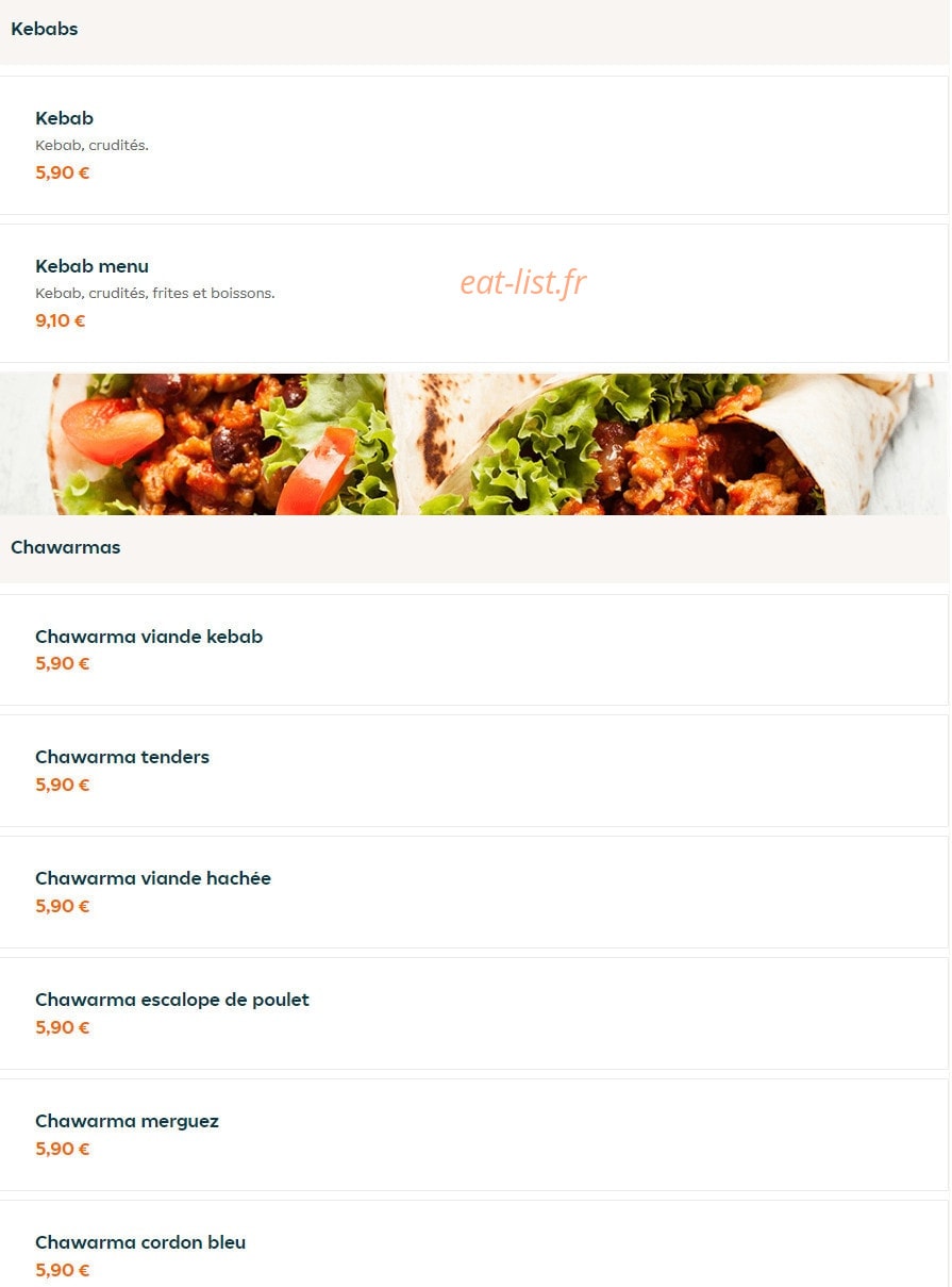 Chick sud — carte page 8