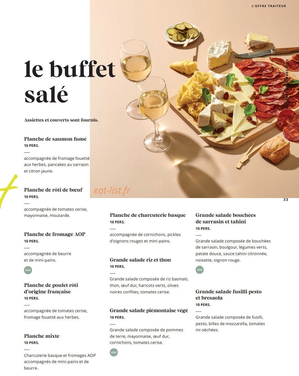 Class'croute — carte page 31