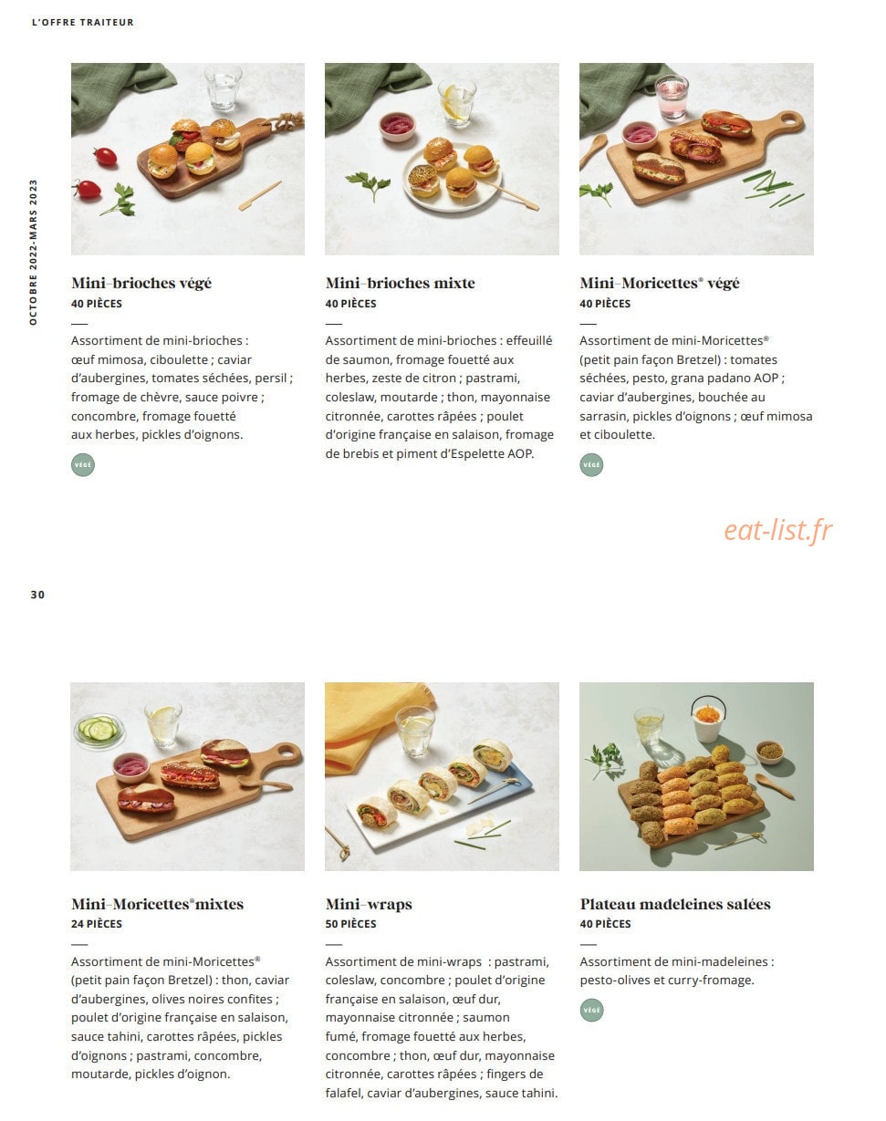 Class'croute — carte page 28