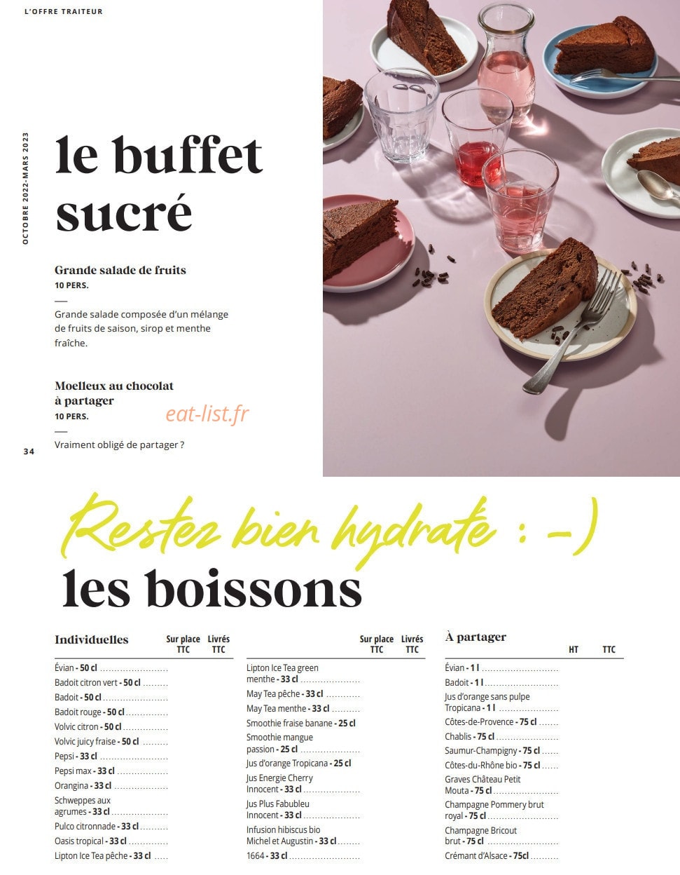 Class'croute — carte page 32