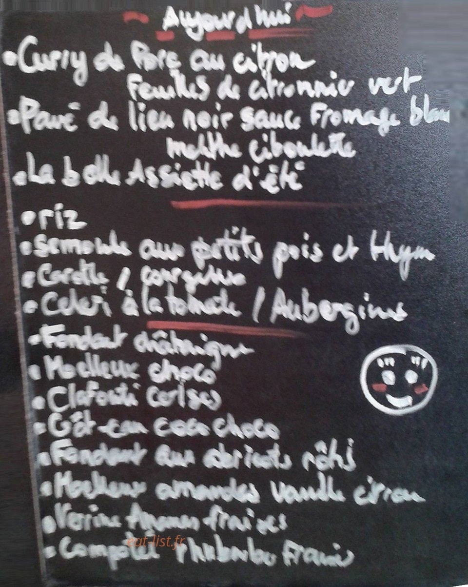 Comme à la maison — carte page 1