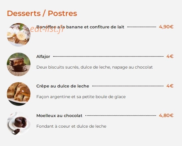 El Chivito — carte page 5