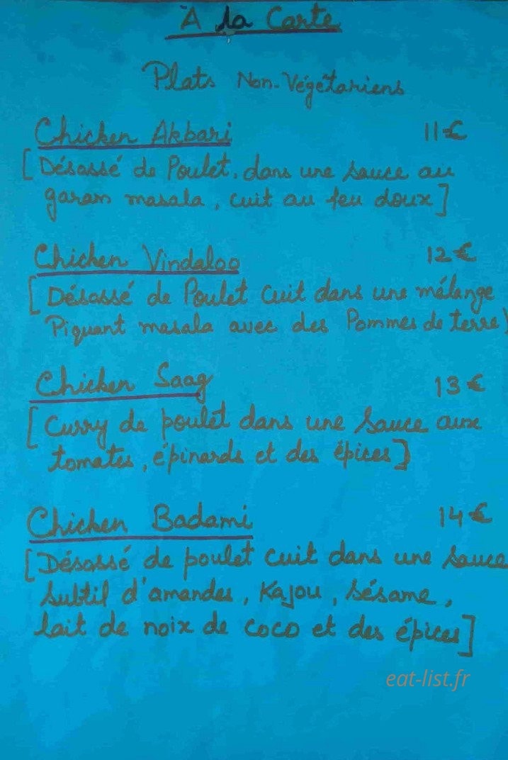 Escale Indienne — carte page 3