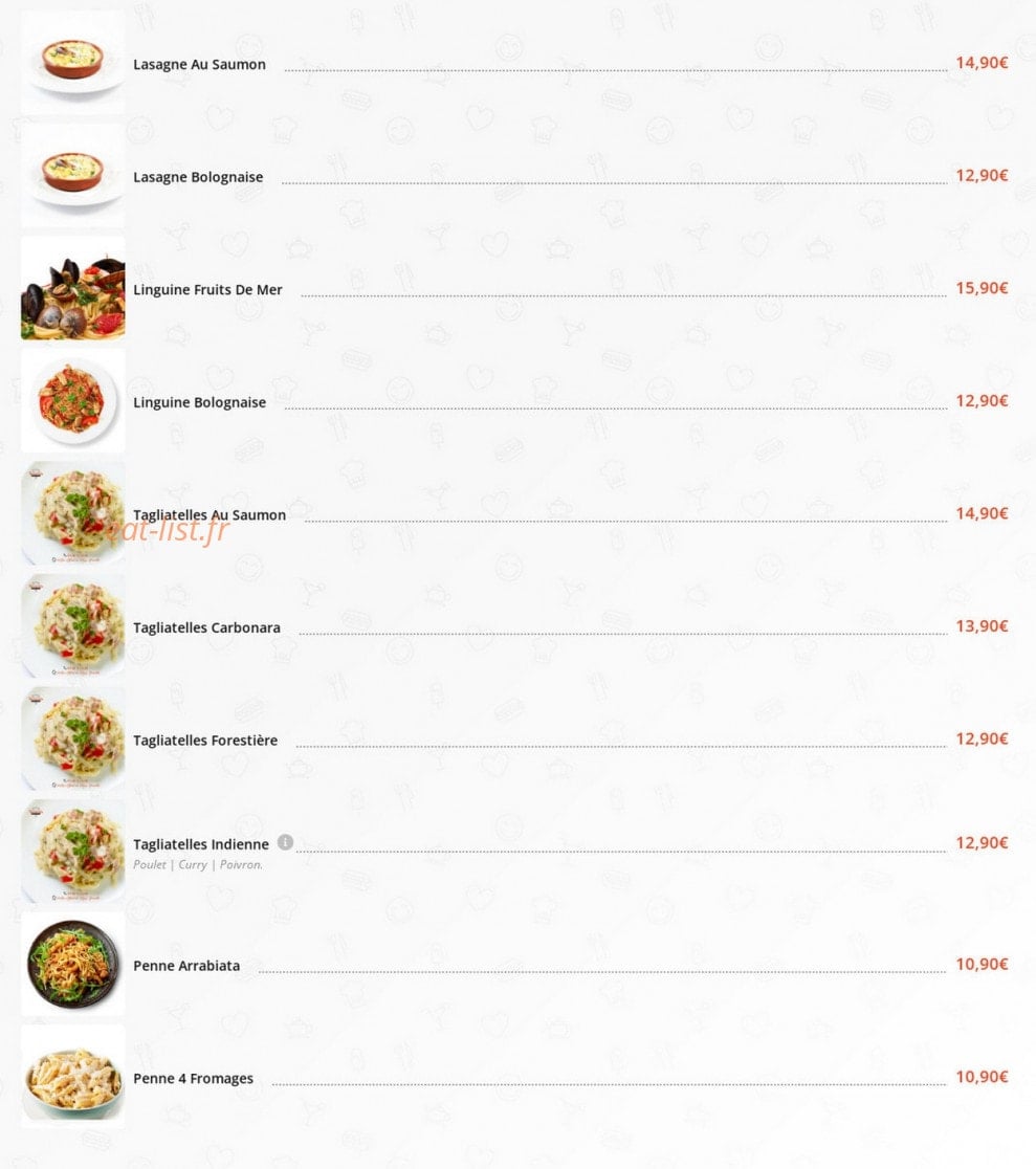 Focaccia — carte page 5
