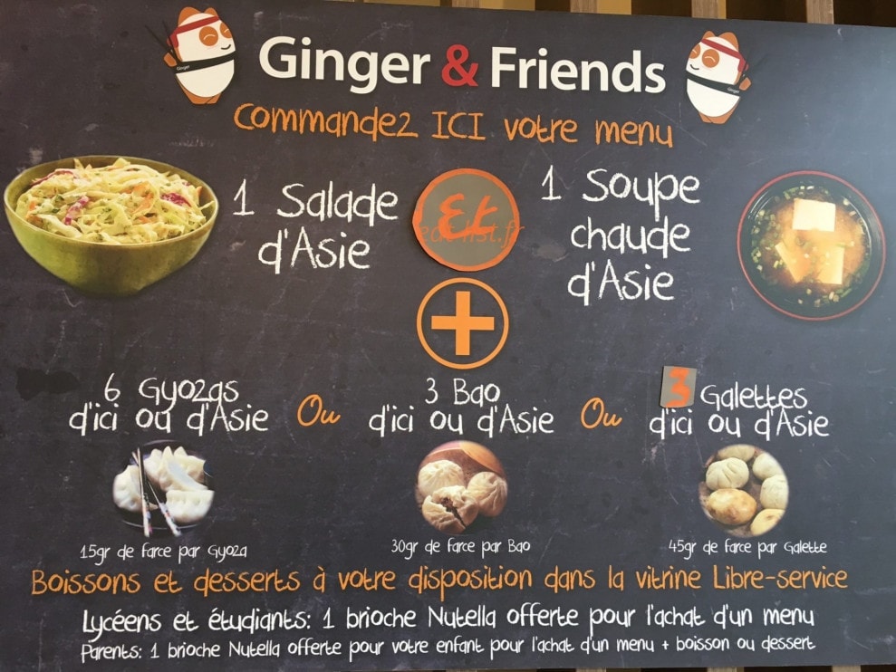 Ginger & Friends — carte page 1