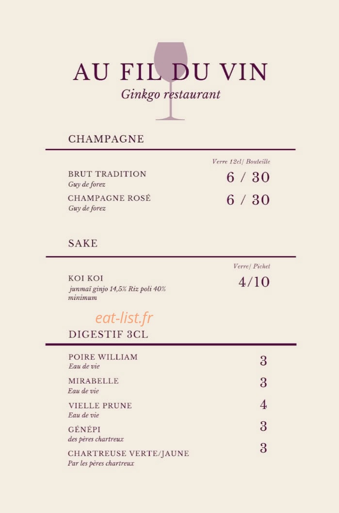 Ginkgo — carte page 6