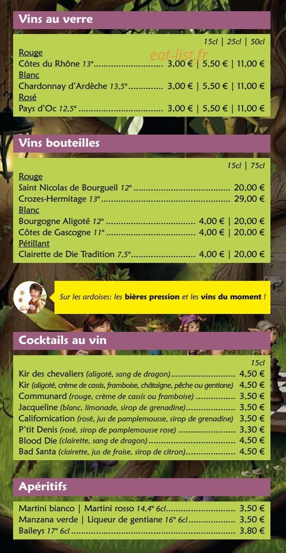 K fée des jeux — carte page 7