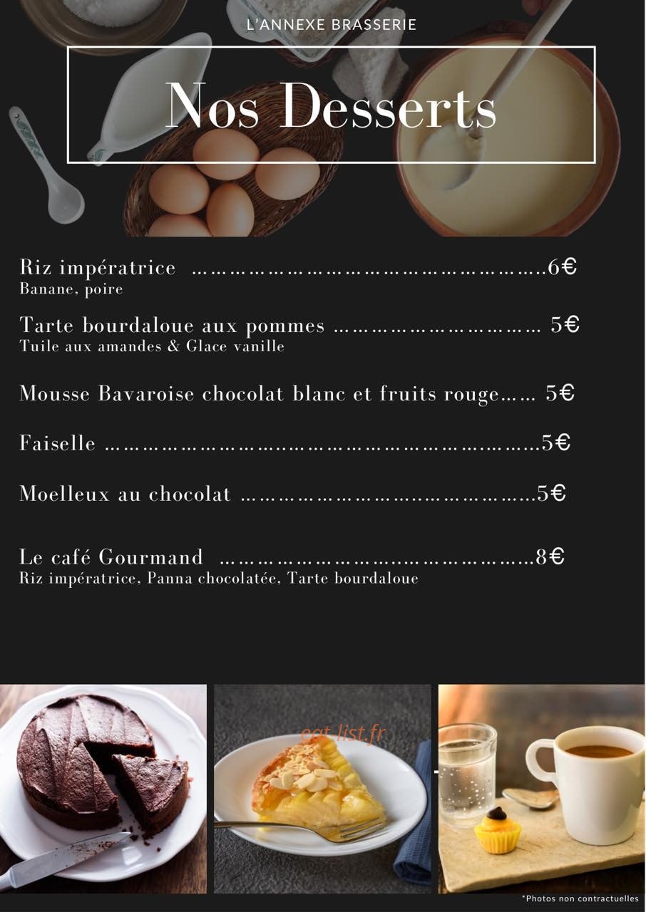 L'Annexe — carte page 2