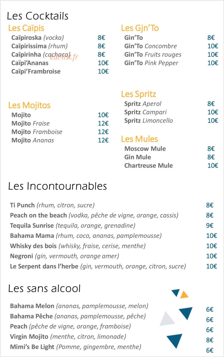 L'Apéricerie — carte page 9
