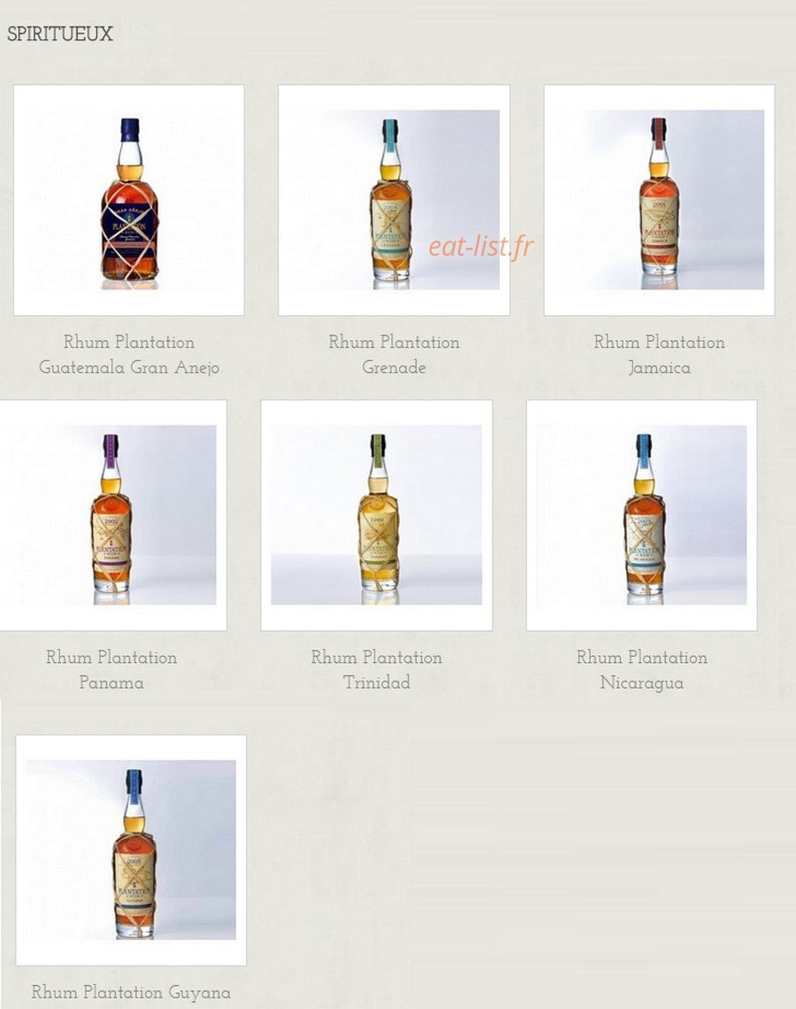 L'Epicerie Comptoir — carte page 7