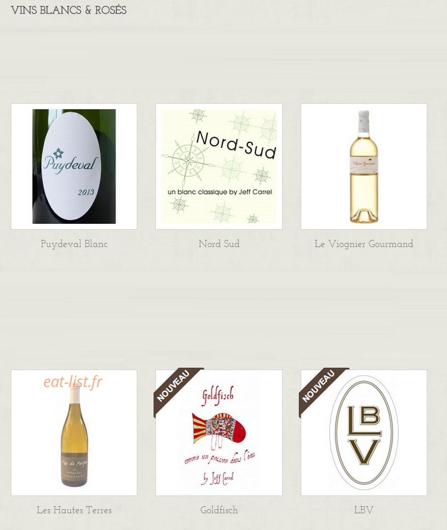 L'Epicerie Comptoir — carte page 2