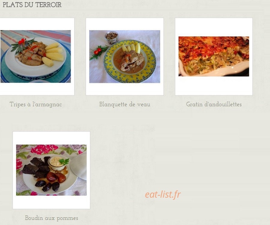L'Epicerie Comptoir — carte page 6