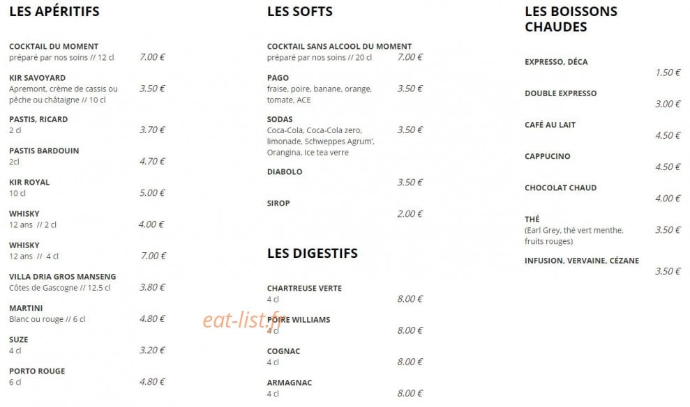 L'Inattendu — carte page 2