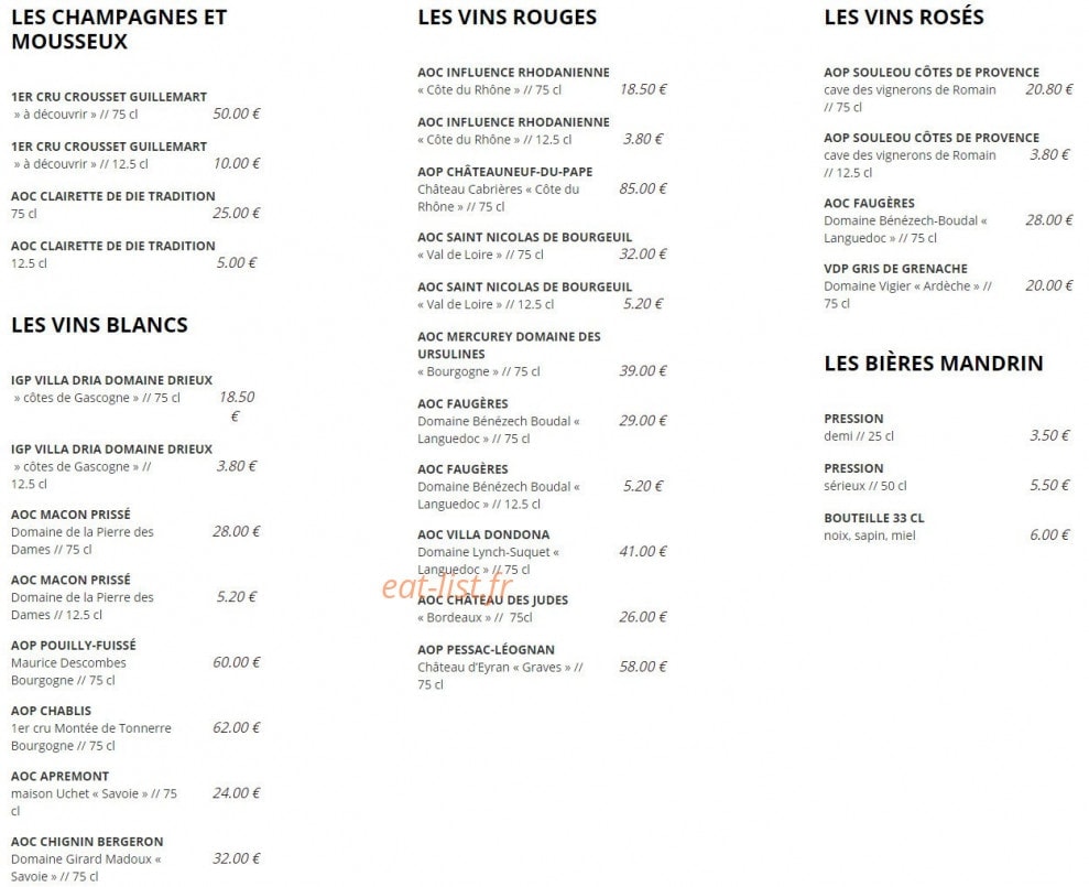 L'Inattendu — carte page 3