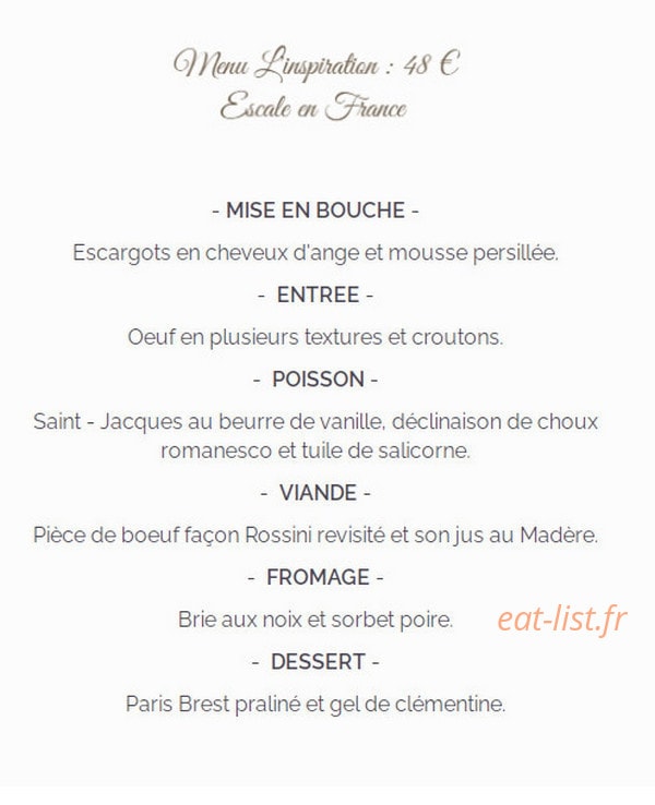 L'Inspiration — carte page 2
