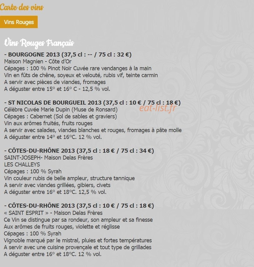 L'Osteria — carte page 7