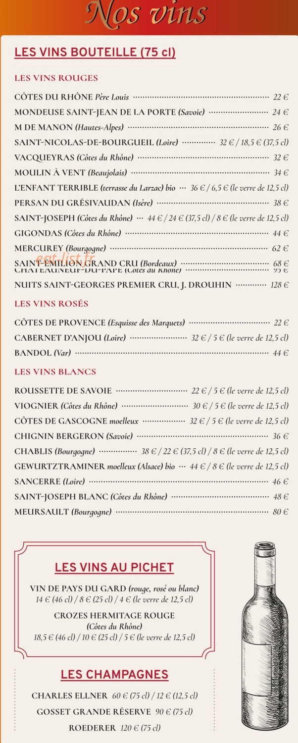 La Belle idée — carte page 4