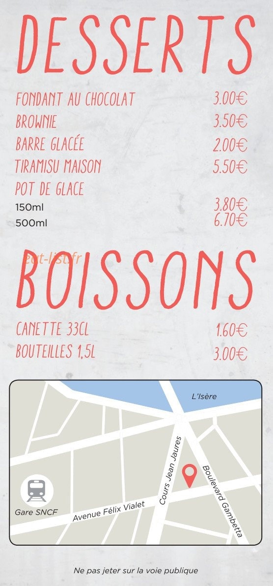 La Chandelle — carte page 6