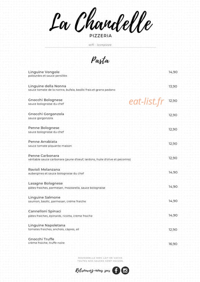 La Chandelle — carte page 3