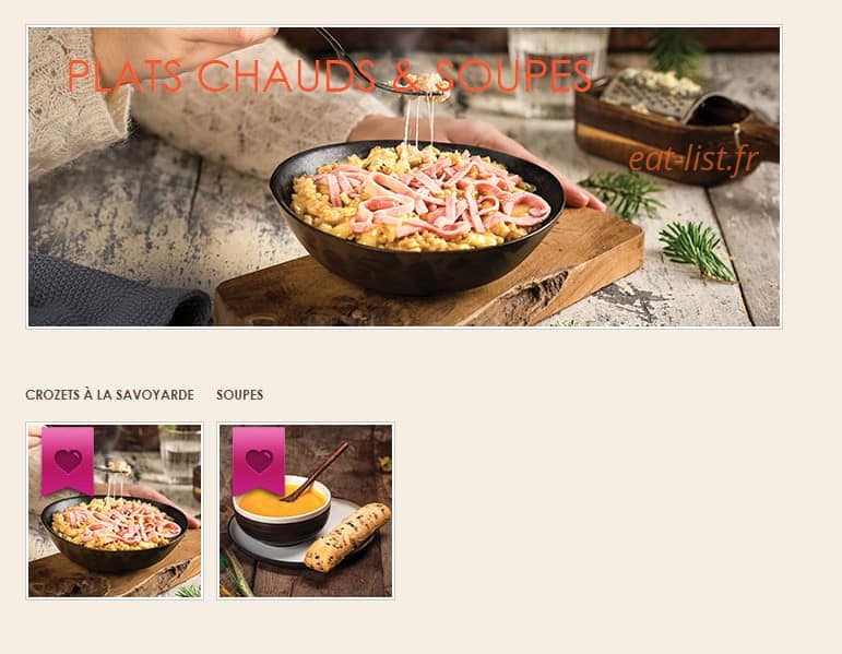 La Croissanterie — carte page 2