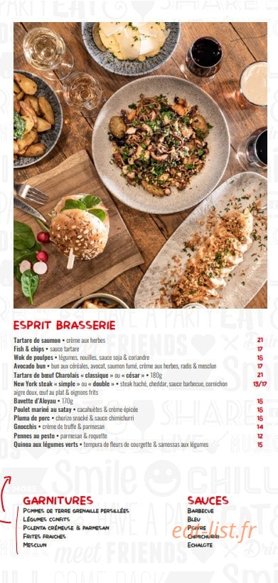 La Fabryk — carte page 6
