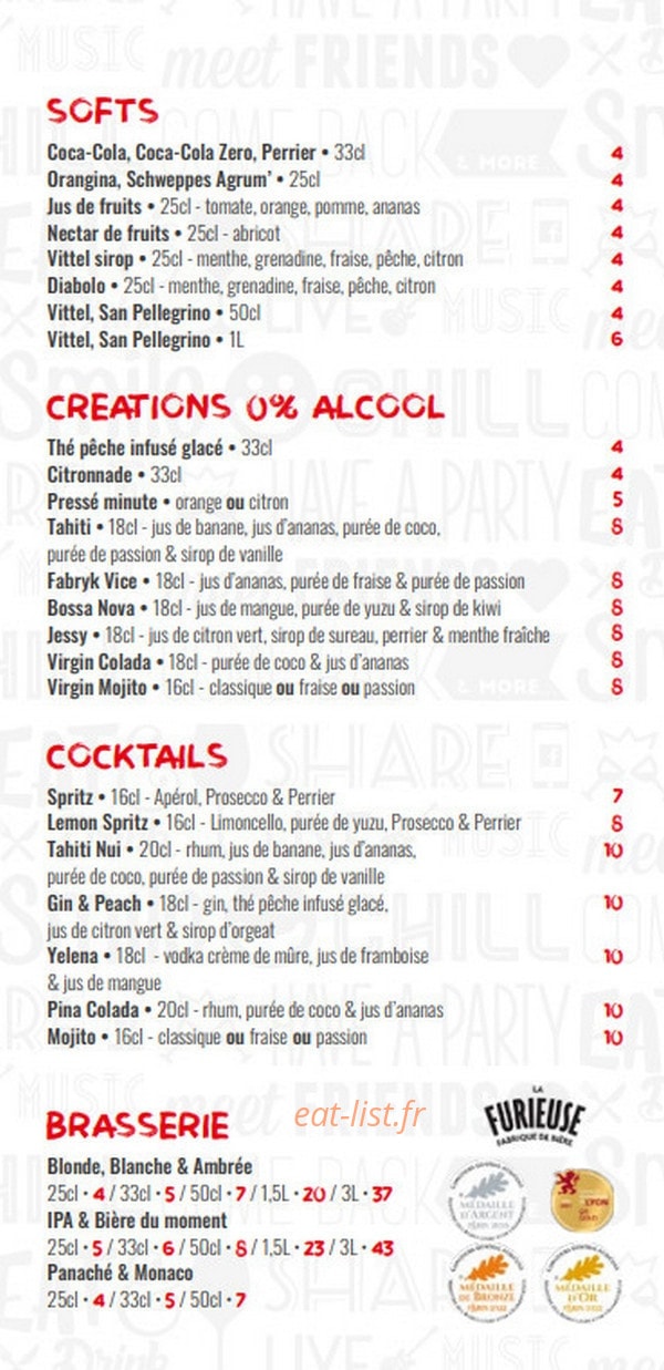 La Fabryk — carte page 7