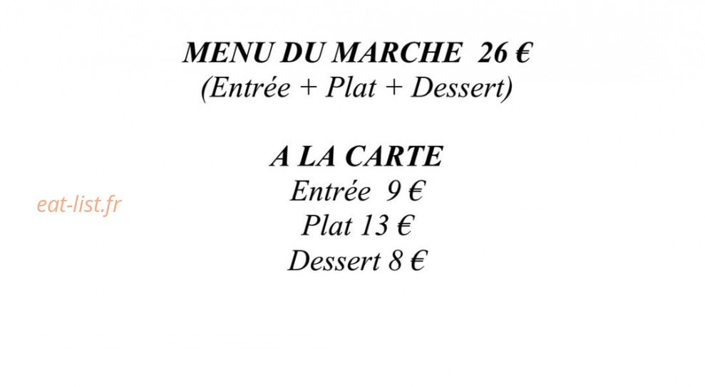 La girole — carte page 2