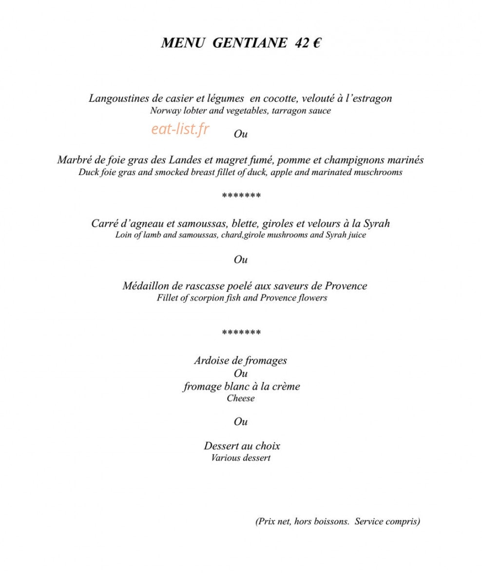 La girole — carte page 4