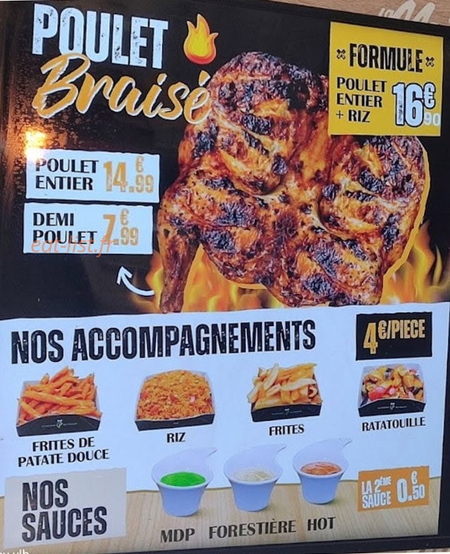 La Maison Du Poulet — carte page 2