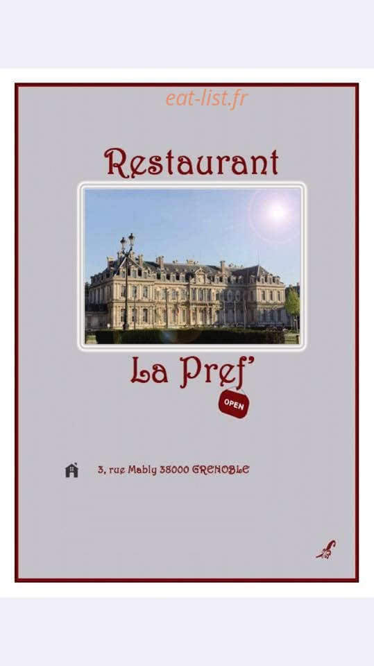 La Pref — carte page 1