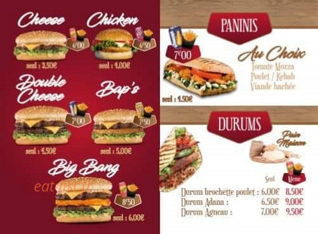 Le Bab'so — carte page 5