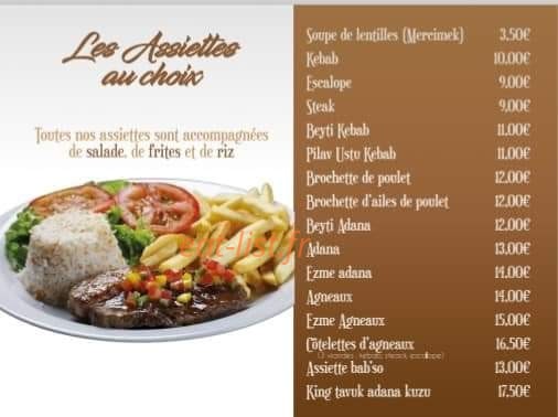 Le Bab'so — carte page 3