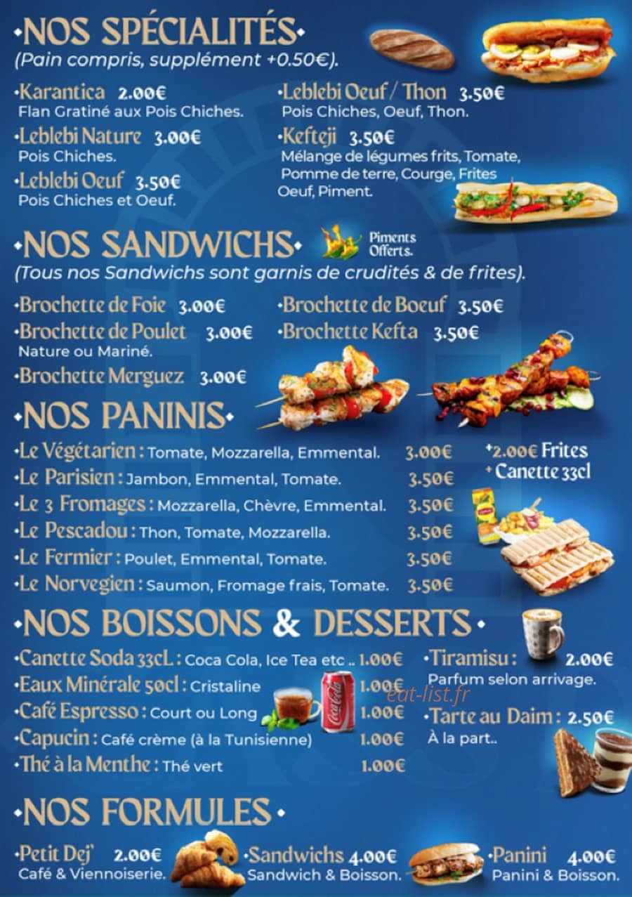 Le Cass'dal — carte page 1