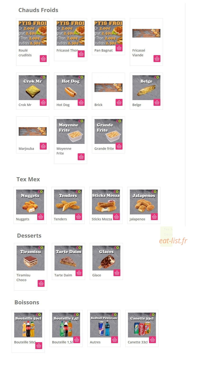 Le Clos d'Or — carte page 3