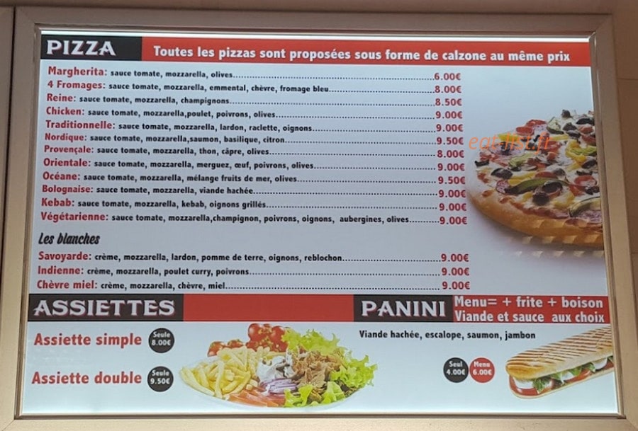 Le Gratiné — carte page 1