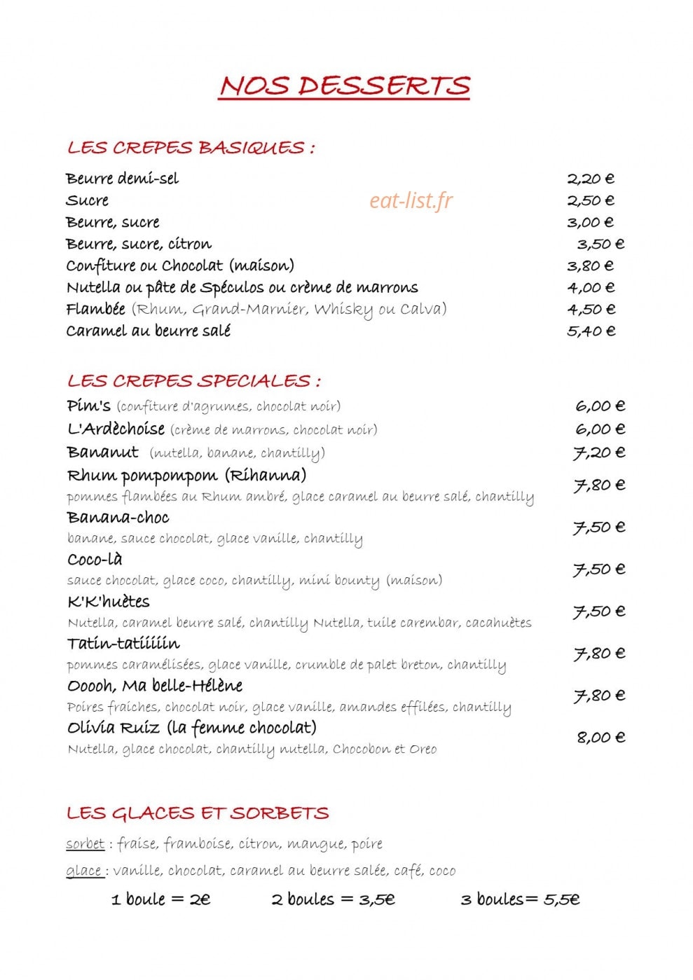 Le K barré — carte page 4