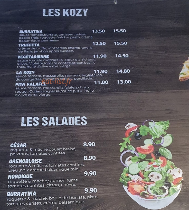 Le Kozy — carte page 1