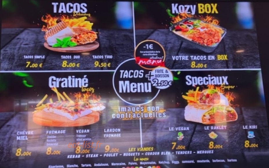 Le Kozy — carte page 6