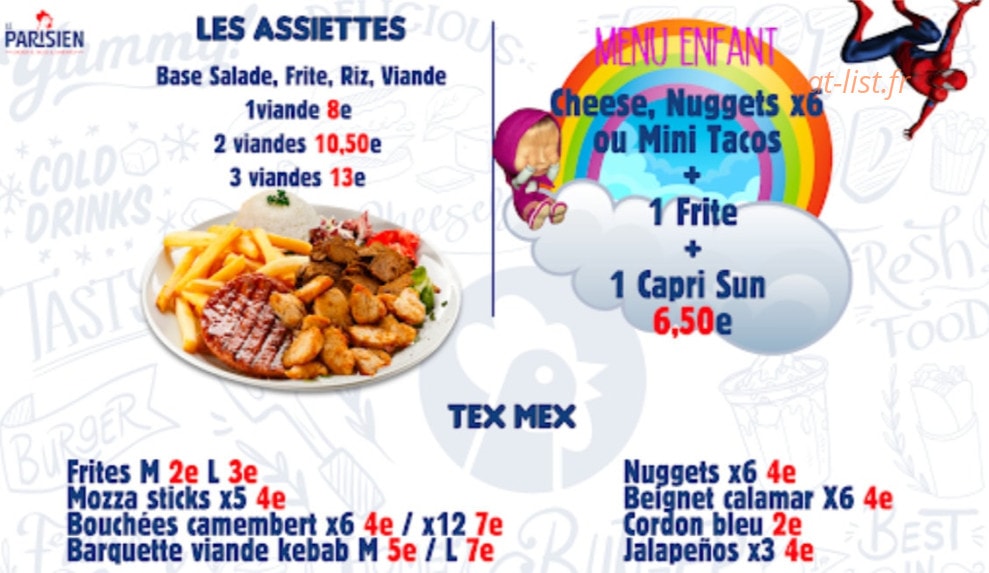 Le Parisien — carte page 1