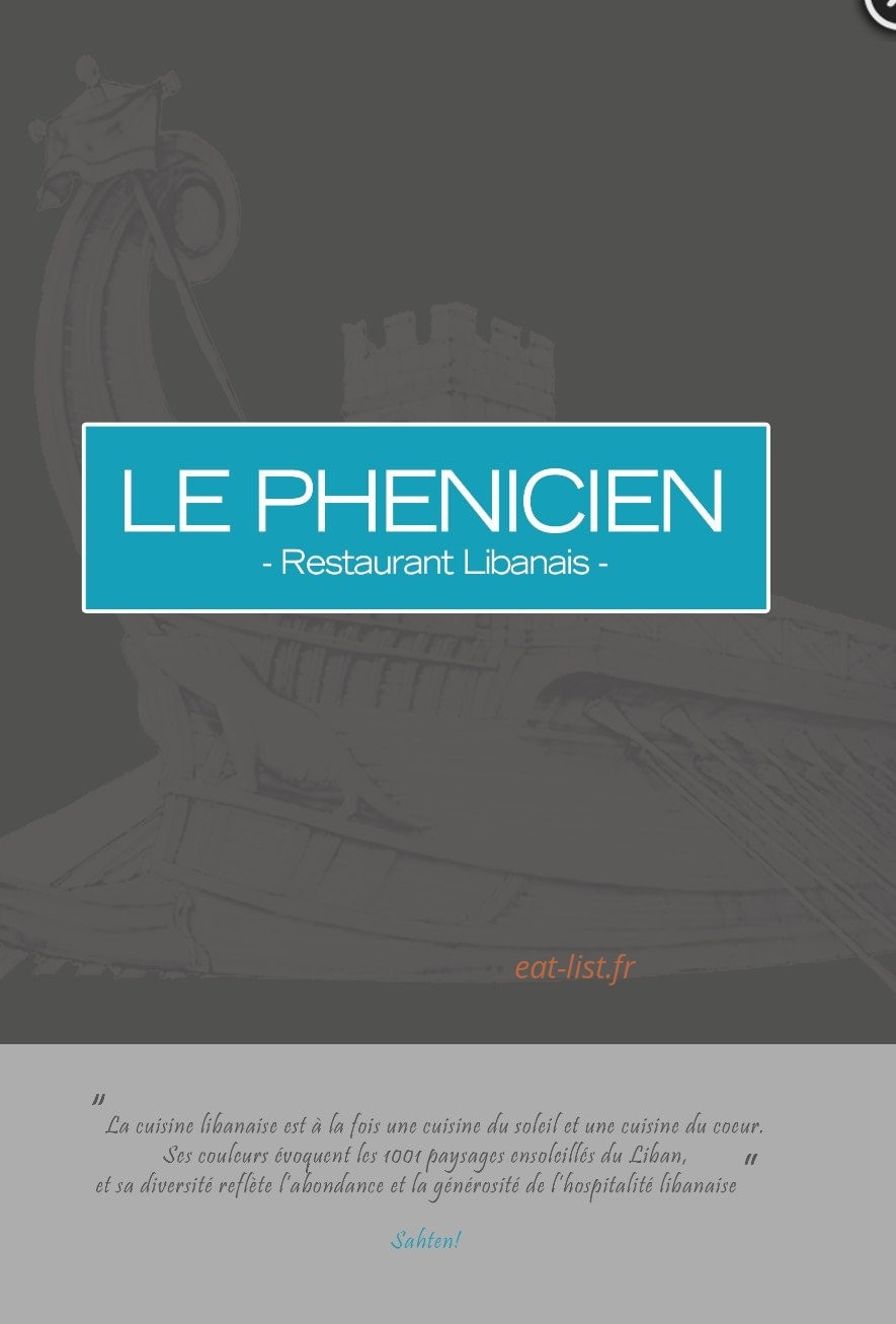 Le phenicien — carte page 1