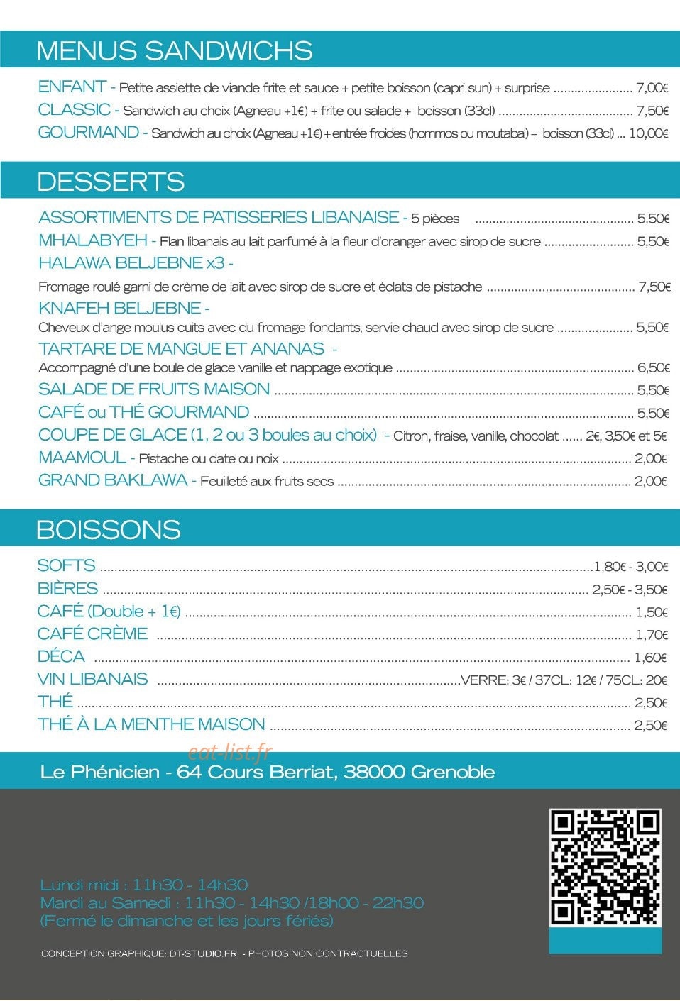 Le phenicien — carte page 4