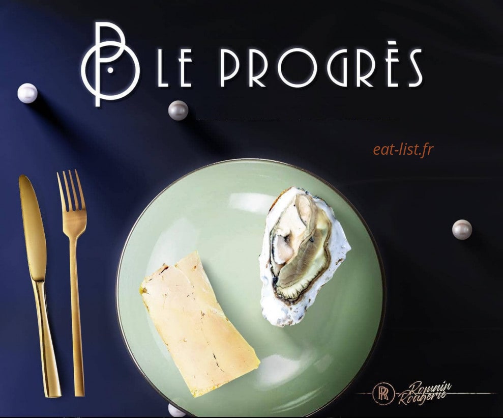 Le Progrès — carte page 1