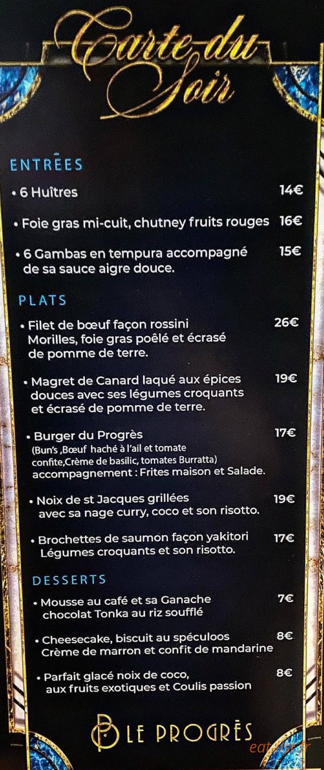 Le Progrès — carte page 2