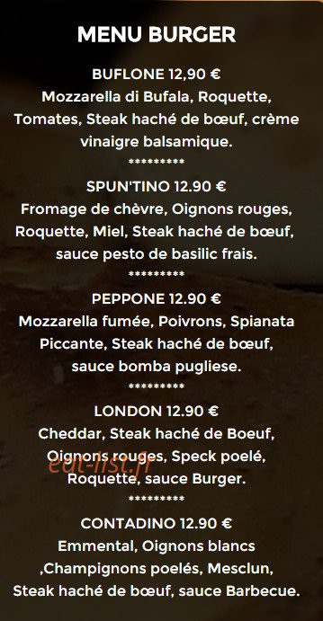 Le spuntino — carte page 2
