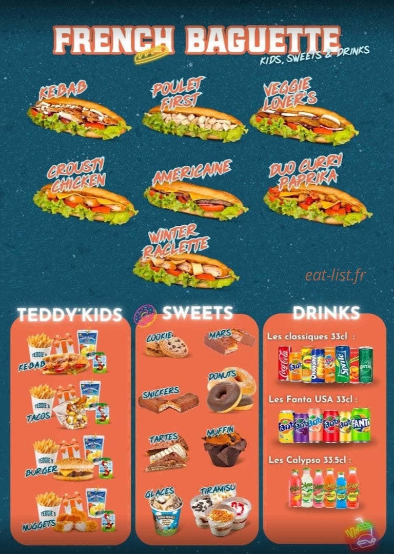 Le Tacos de Grenoble — carte page 5