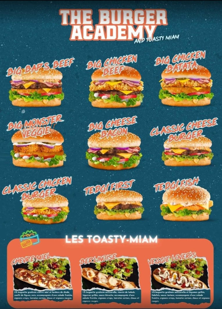 Le Tacos de Grenoble — carte page 2