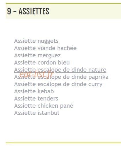 Le Tacos de Grenoble — carte page 9