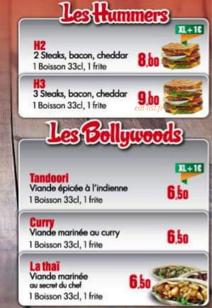 Le Tacos Des Alliés — carte page 4