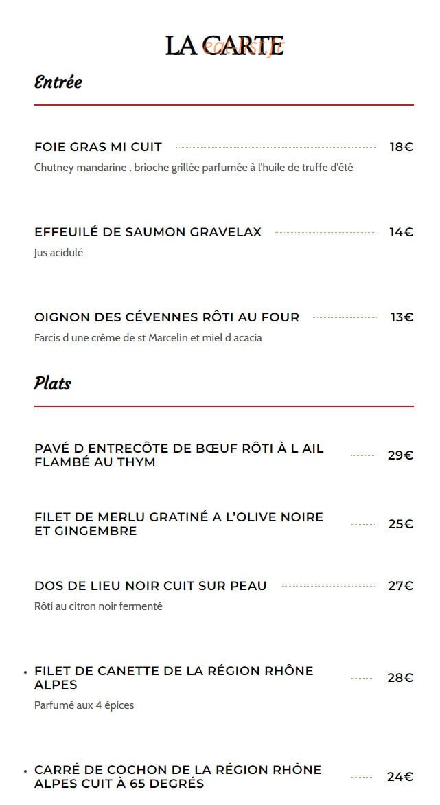 Le Tatone — carte page 2