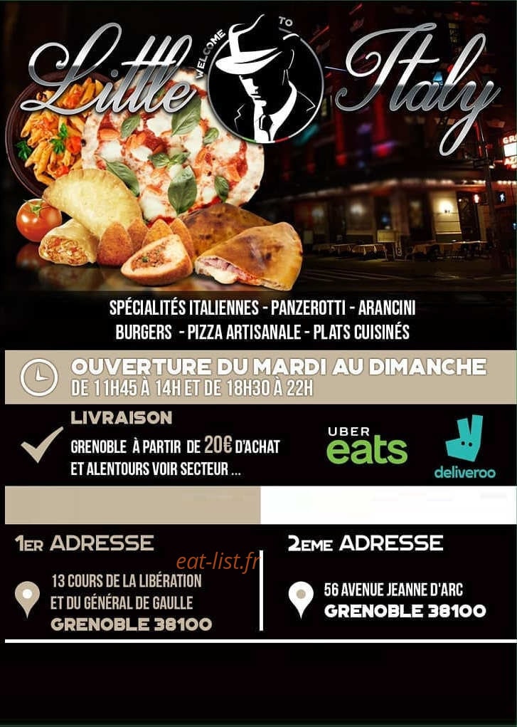 Little Italy — carte page 1